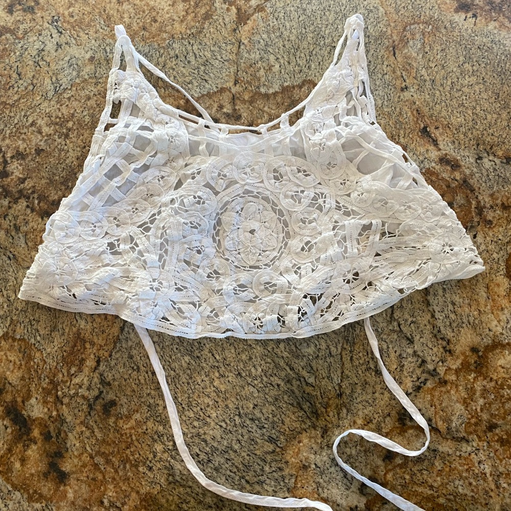 Free People white top